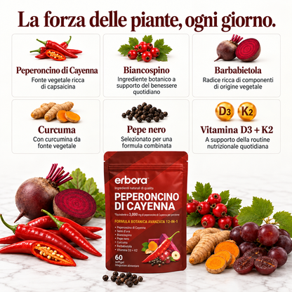 Erbora+ Peperoncino Di Cayenna