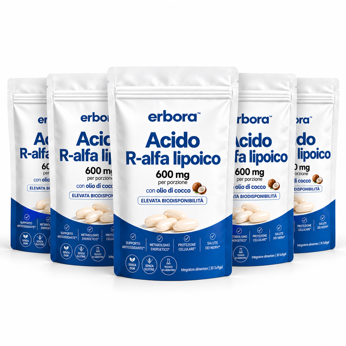 Erbora+ Acido R-alfa-lipoico