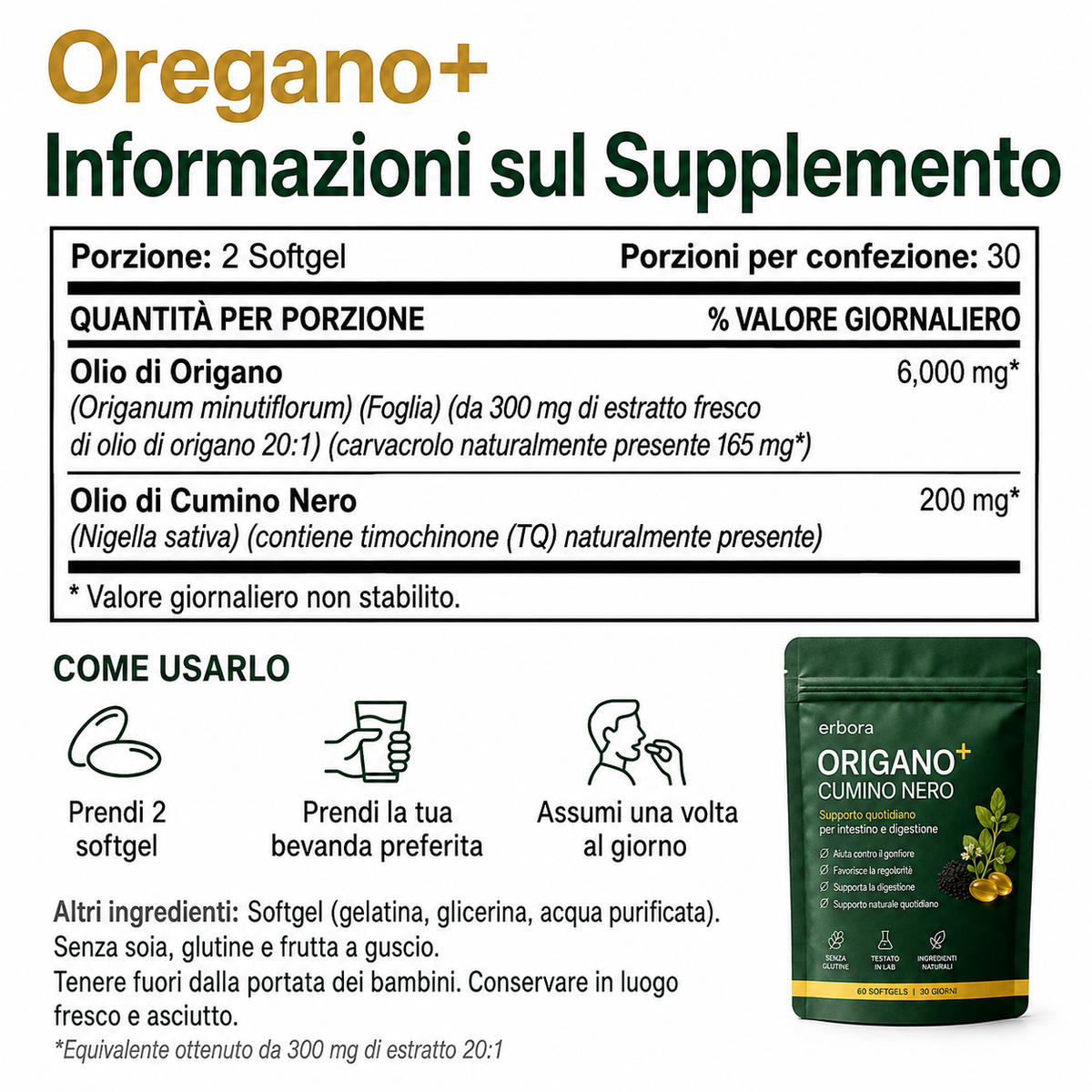Origano+ Cumino Nero