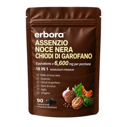 Erbora+ 18-IN-1 | Elimina Parassiti e Larve Nascosti