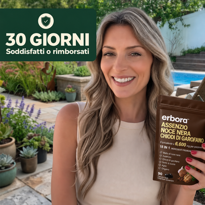 Erbora+ 18-IN-1 | Elimina Parassiti e Larve Nascosti