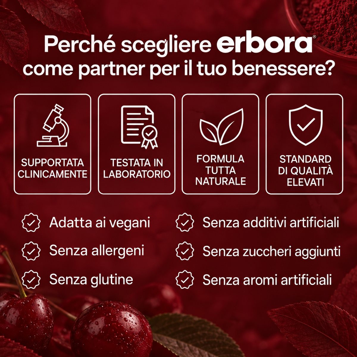 Erbora+ Estratto di Amarena